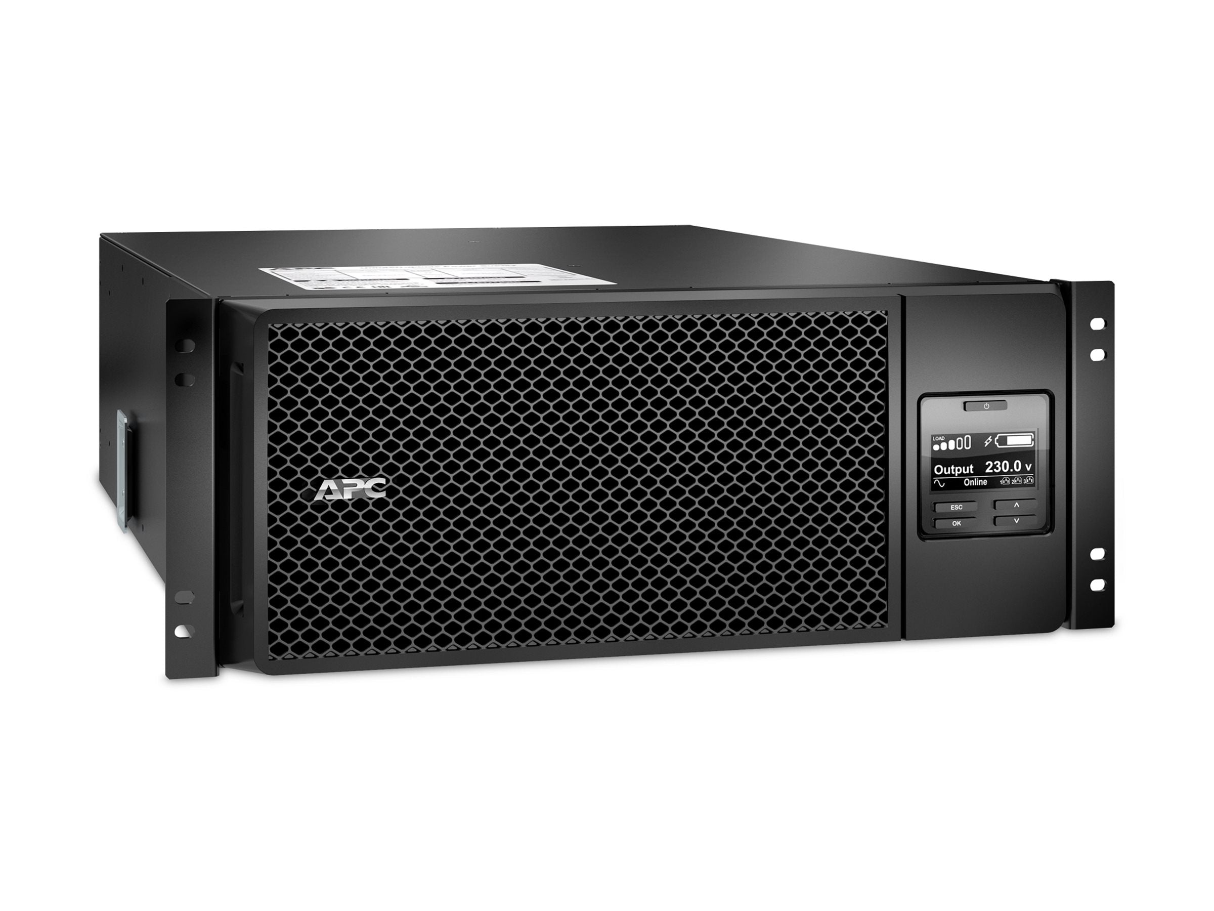 APC Marine Smart-UPS On-Line UPS Rack AC 220/230/240V 6000Watt 6000VA Ethernet serial output connectors 10 4U