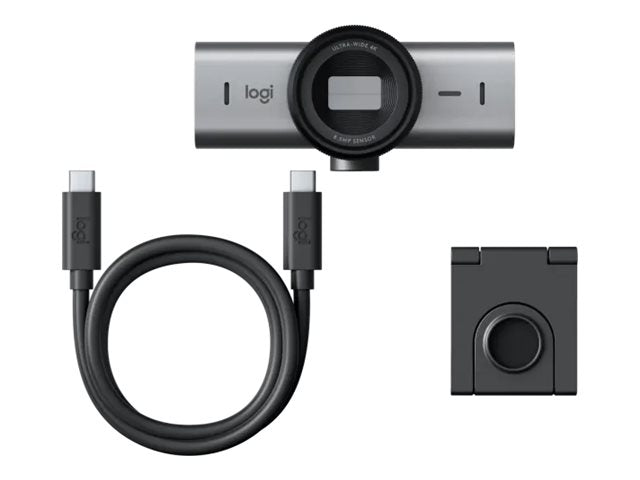 LOGITECH MX Brio 705 for Business Webcam colour 8.5 MP 4096 x 2160 audio wired USB-C