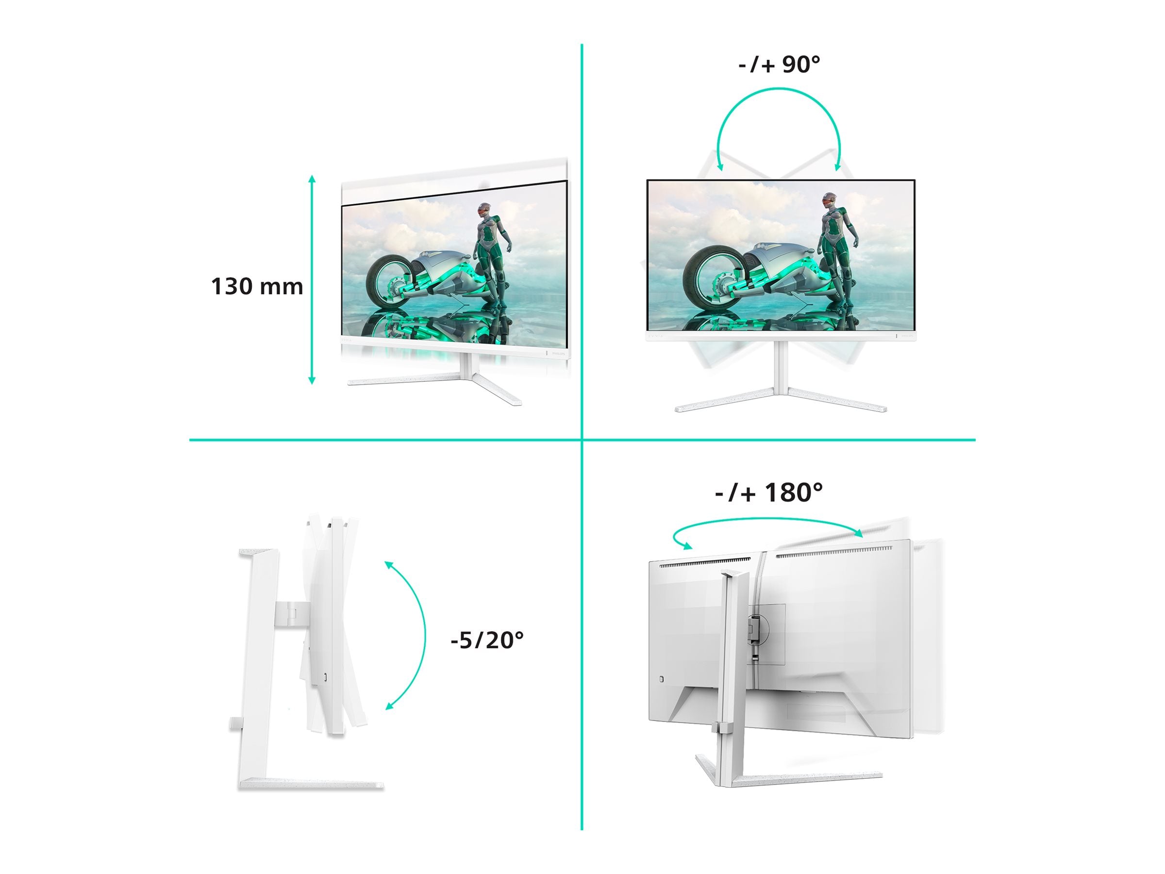 PHILIPS 27M2N3501PA/00 27p 2560x1440 1ms 2xHDMI DP