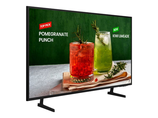 SAMSUNG BE43D-H 43p Non-tactile UHD 3840x2160 300 16/7 Tuner Biz TV App Tizen 8.0 HP 2x10W 3Years