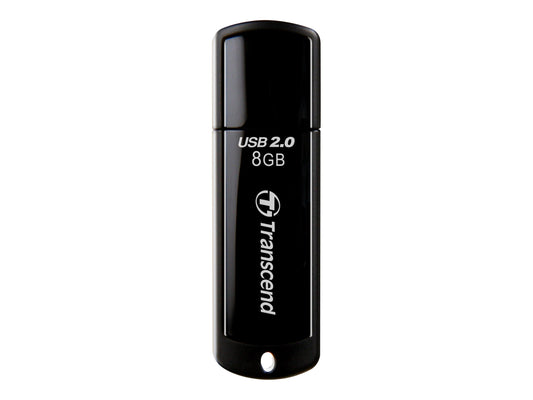 TRANSCEND 8Go Clé USB 2.0 - Noir
