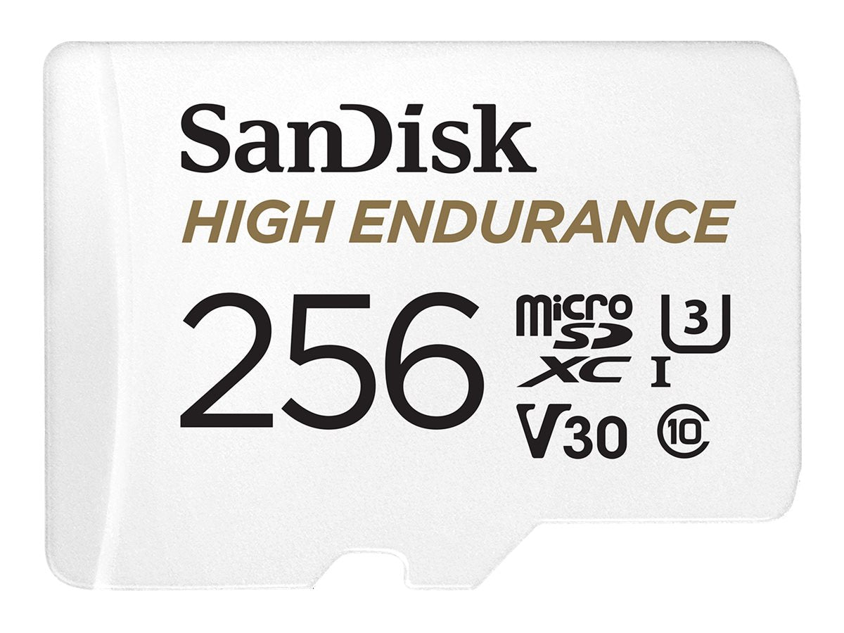 SanDisk microSDHC 256GB HE w/Adapter