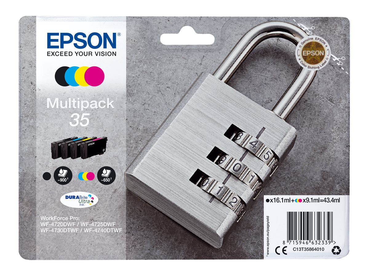 EPSON 2LB 35 Ink Multipack CMYK Blister w/s