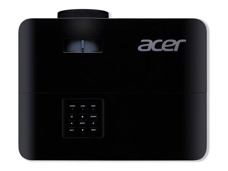 ACER X1228H DLP Projector XGA 1024x768 4500 ANSI Lumen 20.000:1 6.000h HDMI VGA RCA USB 220Watt Philips UHP black