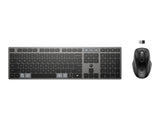 HP 725 Multi-Device Rechargeable Wireless Keyboard and Mouse Combo French SmartBuy