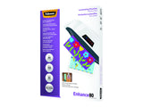 FELLOWES POCHETTES A4 - DOS ADHESIF - 80 MICR