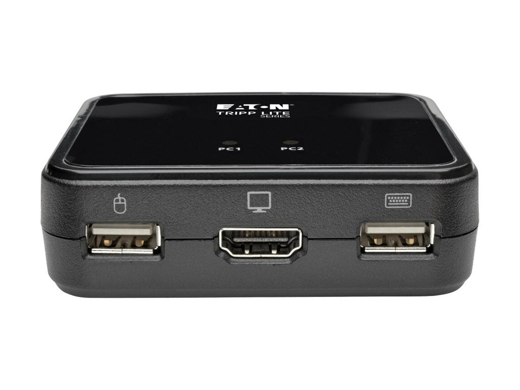 EATON TRIPPLITE 2-Port USB/HD Cable KVM Switch with Audio/Video Cables and USB Peripheral Sharing KVM audio USB switch 2xKVM USB