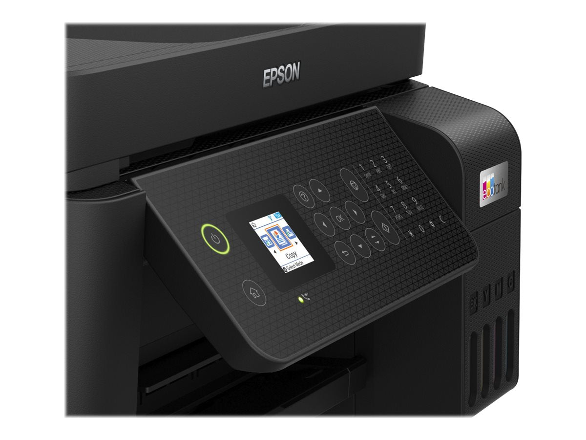 EPSON EcoTank ET-4800 MFP colour inkjet refillable A4 10ppm Print 100sheets USB LAN Wi-Fi Black