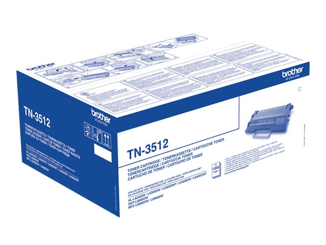 BROTHER TN3512 Cartouche d encre Noir Super Haut Rendement
