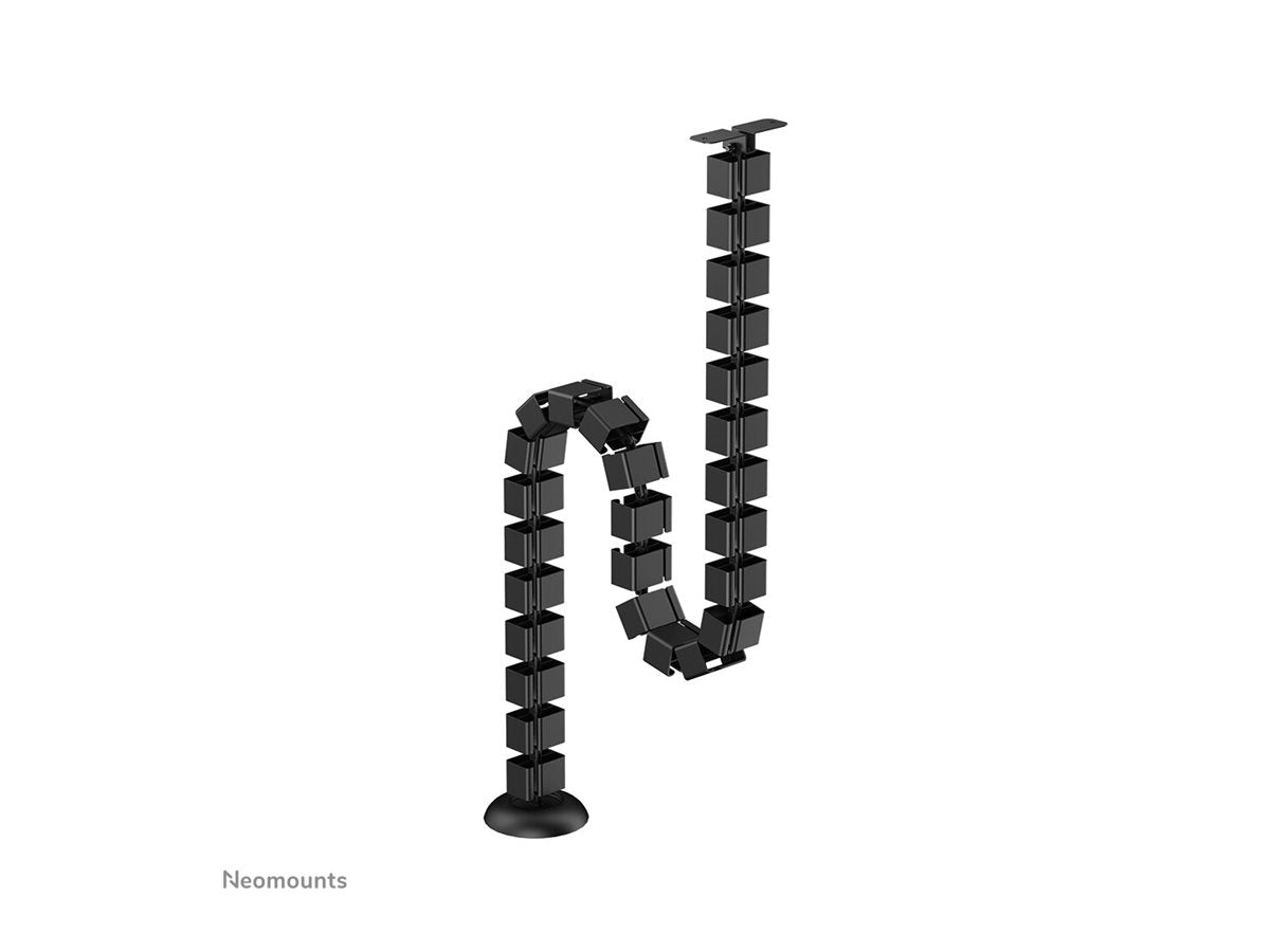 NEOMOUNTS Cable Spine Organizer for sit/stand desk frames screw mounted black