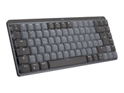 LOGITECH MX Mechanical Mini Minimalist Wireless Illuminated Keyboard - GRAPHITE - (FR) - 2.4GHZ/BT - N/A - CENTRAL - TACTILE