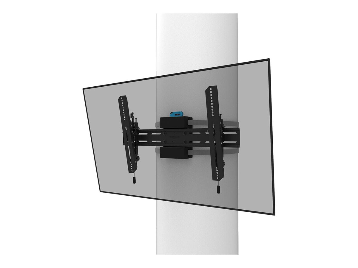 NEOMOUNTS WL35S-910BL16 Support de pilier pour écran 40-75p - inclinable - verrouillable - diam. 25-100 cm - portrait