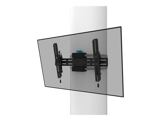 NEOMOUNTS WL35S-910BL16 Support de pilier pour écran 40-75p - inclinable - verrouillable - diam. 25-100 cm - portrait