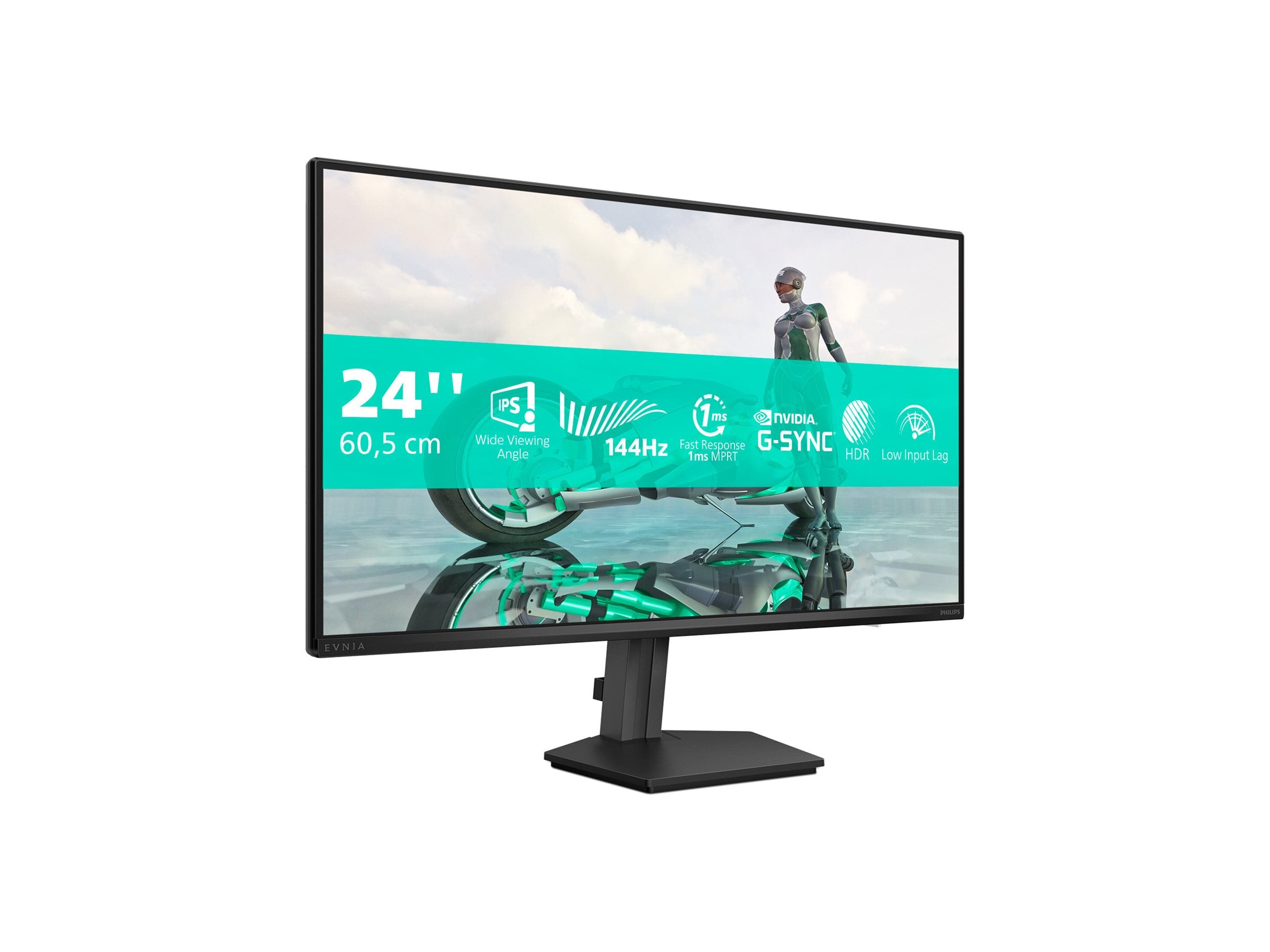 PHILIPS Evnia 3000 24M2N3200NF Ecran Gaming -24p- 1920 x 1080 FHD 144 Hz - IPS - 300cd/m² - 1500:1 - HDR10 - 0.5 ms-  HDMI, DP