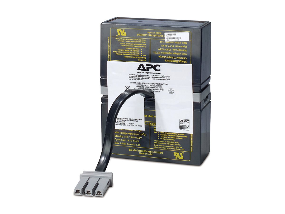 APC Replacement Battery Cartridge 32 UPS battery 1 x battery lead acid charcoal