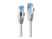 LINDY 2m Cat.6 S/FTP TPE network cable gray RJ45 plug 250MHz copper 28AWG