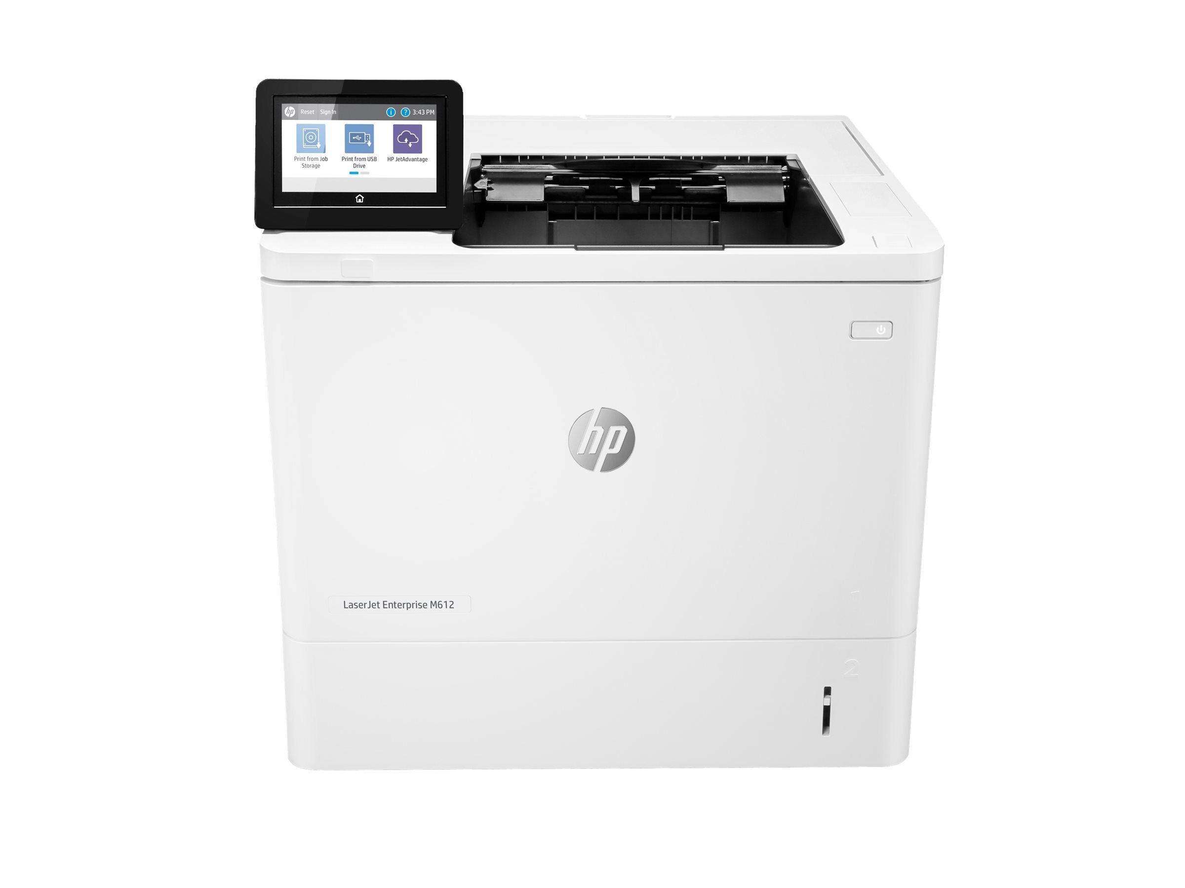 HP LaserJet Enterprise M612dn Printer Mono Duplex laser A4 1200x1200dpi 71ppm 650sheets USB LAN