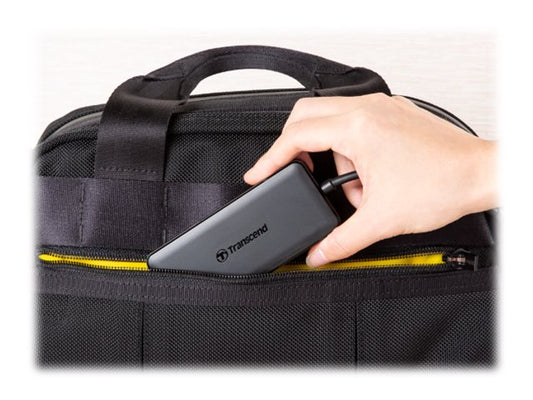 TRANSCEND 6-in 1 Port Hub PD SD/MicroSD Reader USB 3.1 Gen 2 Type C