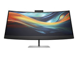HP Écran de conférence incurvé 5K2K série 7 Pro 740pm avec webcam 4K 39.7p WUHD 5120x2160 USB-C DisplayPort Thunderbo