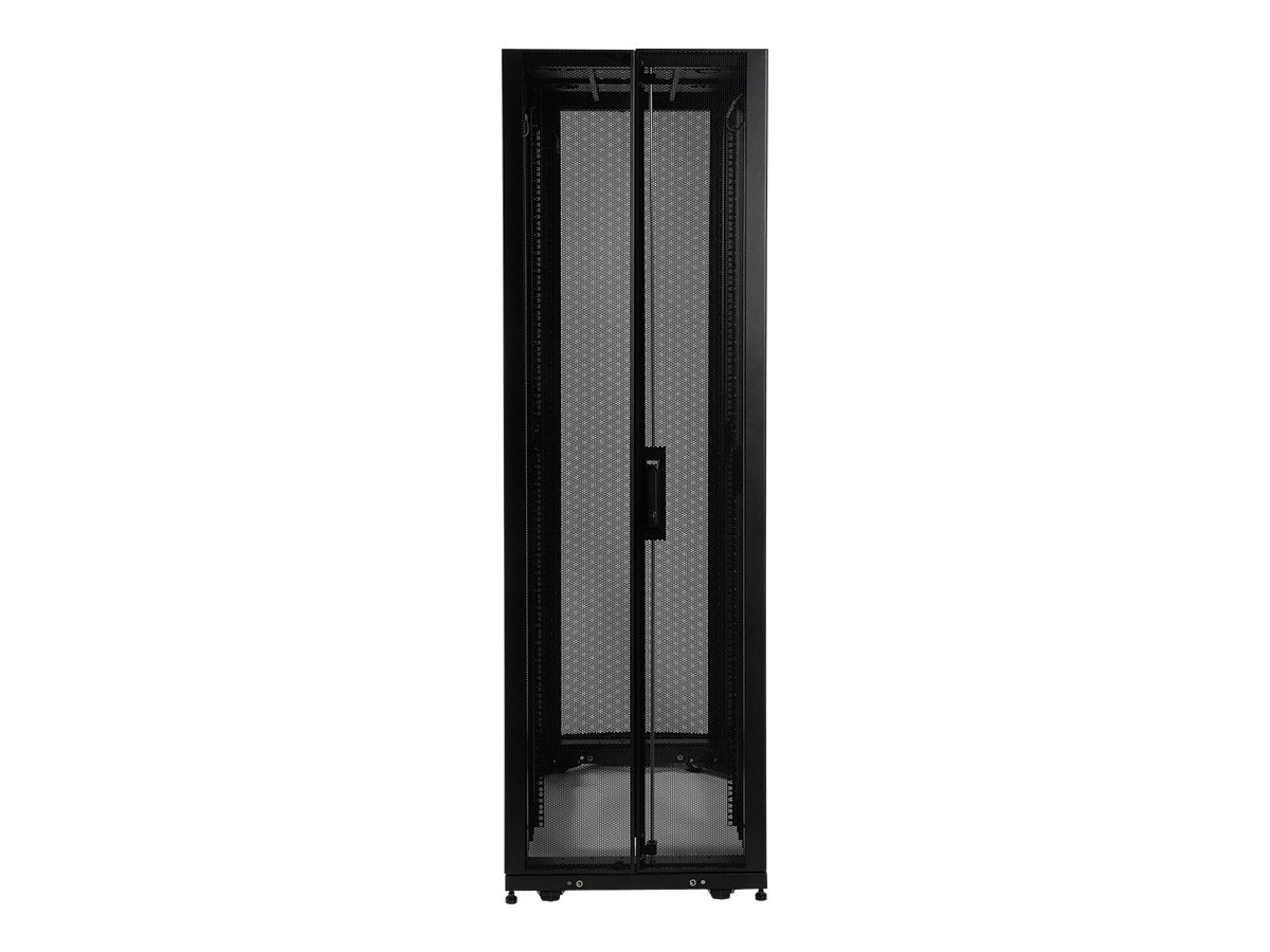 EATON TRIPPLITE 42U Rack Enclosure Server Cabinet Knock-Down w/ Doors & Sides Rack cabinet Black 42U 19