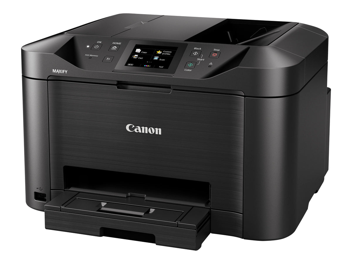CANON MAXIFY MB5150 MFP colour ink-jet A4 210x297mm A4 22ppm copy 24 ipm print 250 sheets USB 2.0 LAN Wi-Fi USB host