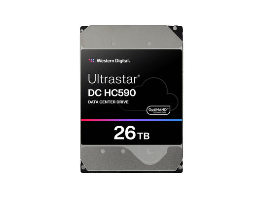 WESTERN DIGITAL Ultrastar DC HC590 3.5p 26.1 26To 512 7200TPM SAS ULTRA 512E SE P3