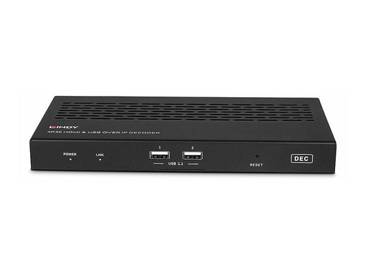 LINDY 4K30 HDMI & USB over IP Decoder