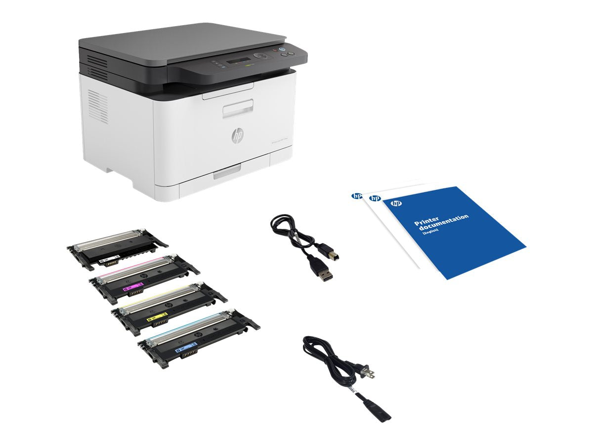 HP Color Laser MFP 178nw MFP colour laser A4 210x297mm A4 18ppmcopy 18ppmprint 150 sheets USB 2.0 LAN Wi-Fi