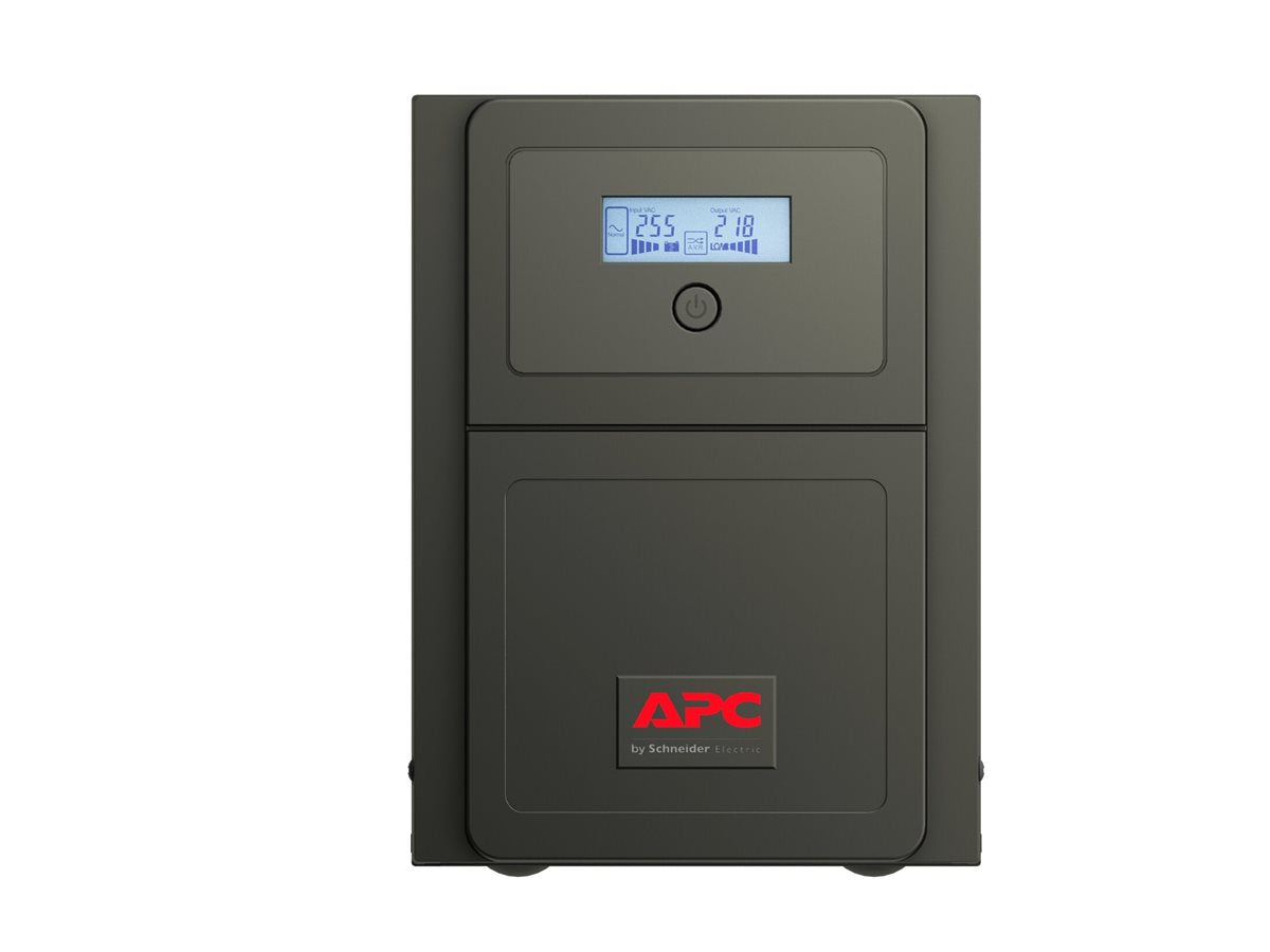 APC Easy UPS SMV SMV750CAI UPS AC 220/230/240V 525Watt 750VA 7Ah USB RS-232 output connectors 6
