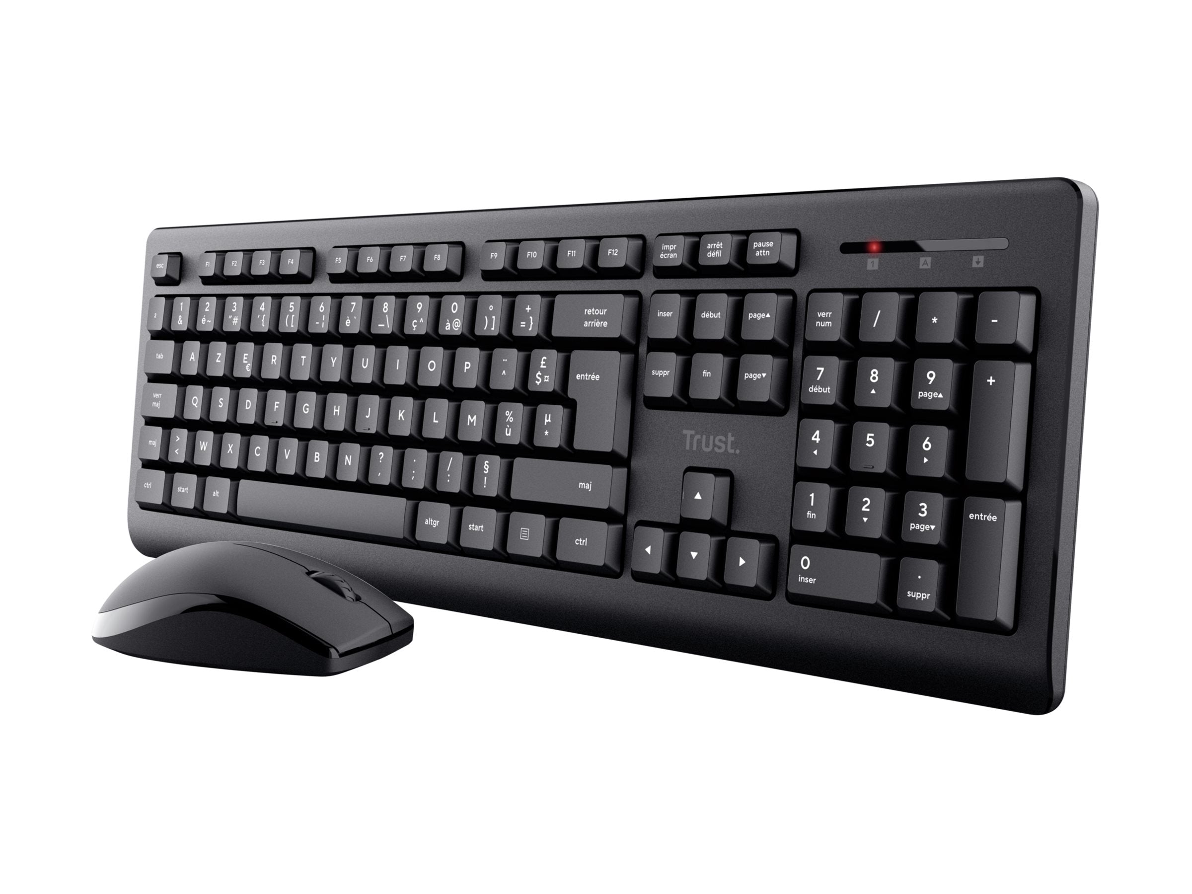 TRUST Pack clavier & souris sans fil PRIMO (FR)