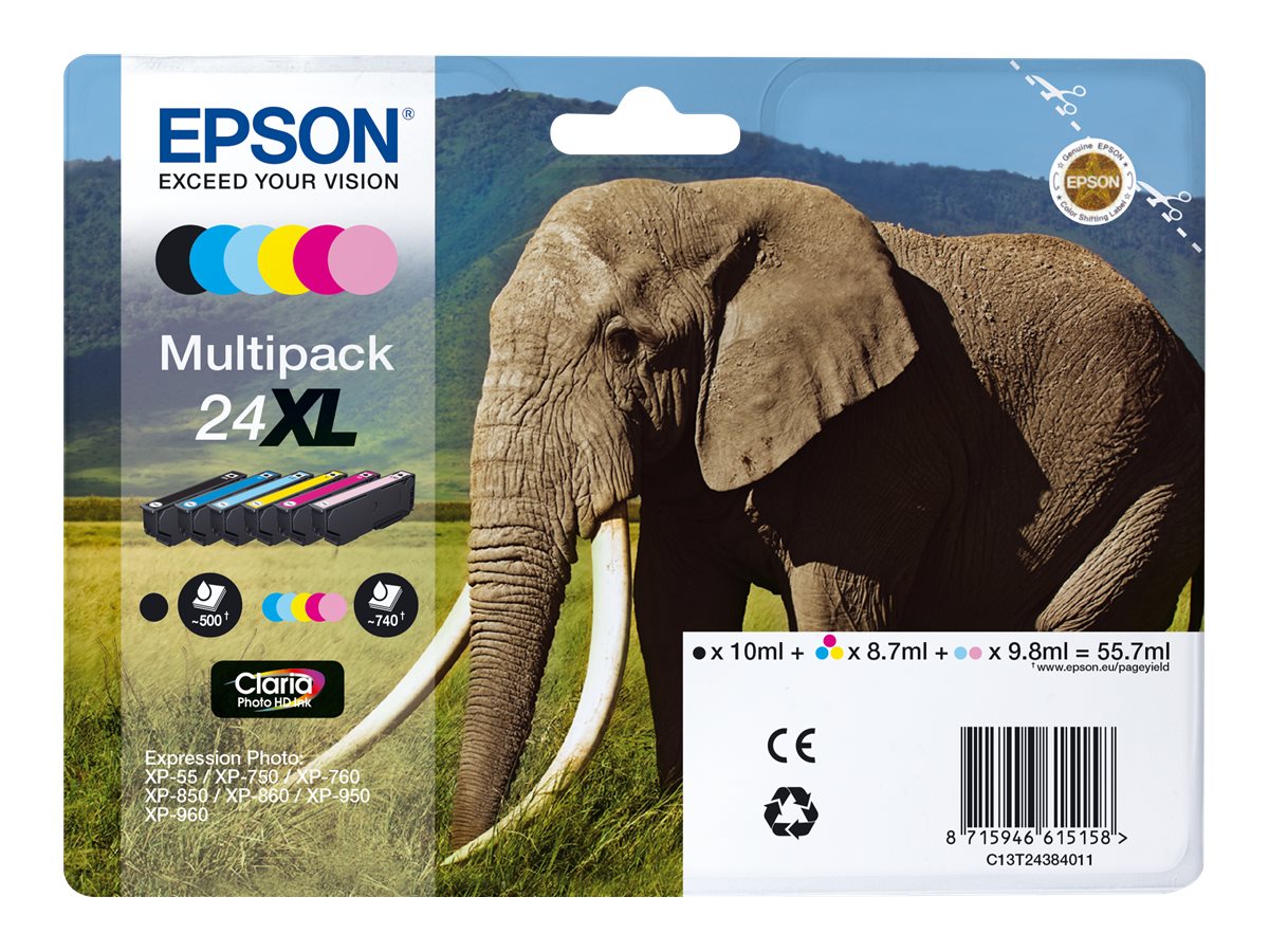 Ink/24XL Elephant CLcMLmYK