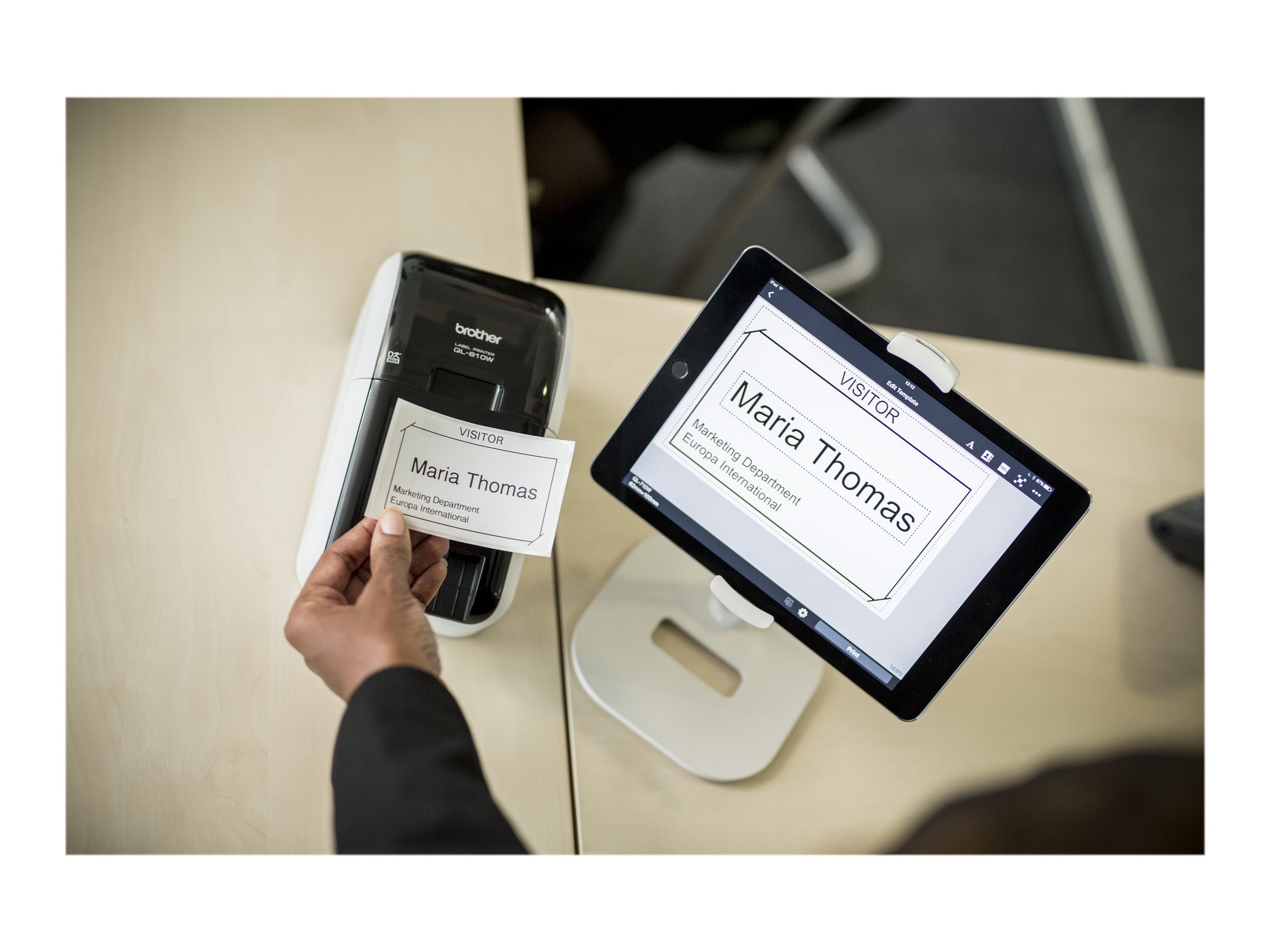 BROTHER QL-810W Professional Label Printer with Wi-Fi w/o USB HOST