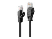 LINDY Basic Cat.6 U/UTP Cable Black 10m