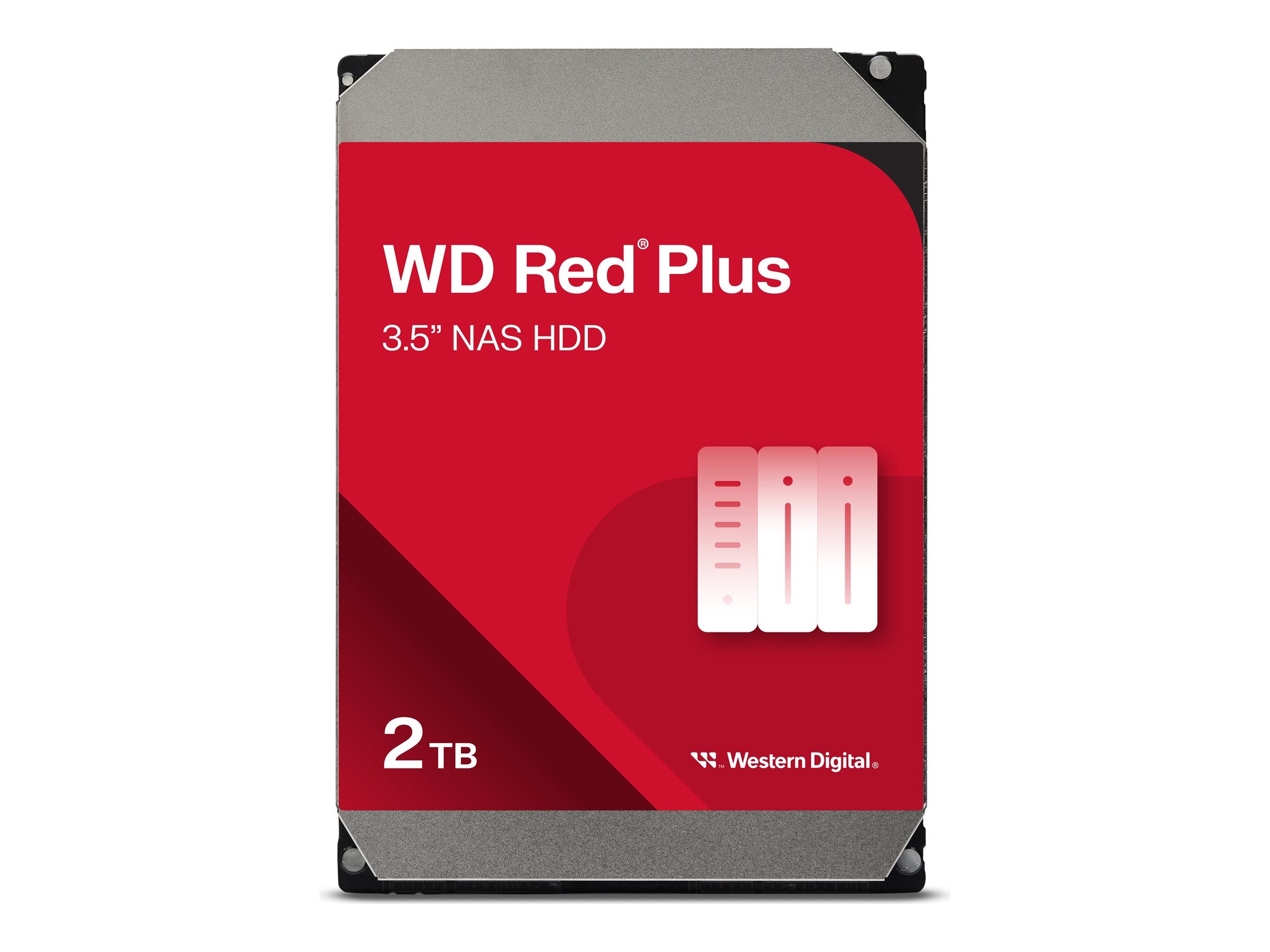 WD HDD Red Plus SATA III 3.5-inch 2TB