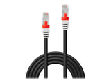 LINDY S/FTP Cat.6A Cable Black 15m LSOH incl. Testprotocol