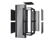 APC NetShelter SX Deep Enclosure Without Sides Rack cabinet Black 42U 19 TAA Compliant