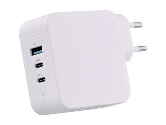 TNB iClick - GAN 100W USB-C and USB-A Charger white