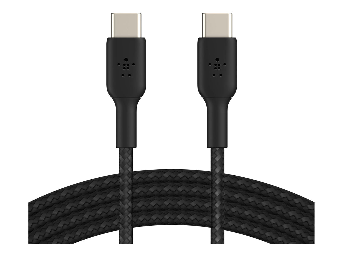 BELKIN BOOST CHARGE USB-C to USB-C Cable Braided 2m Black