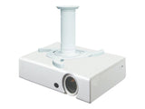 NEOMOUNTS BEAMER-C80WHITE Support de plafond pour vidéoprojecteur - h 13-20 cm - orientable