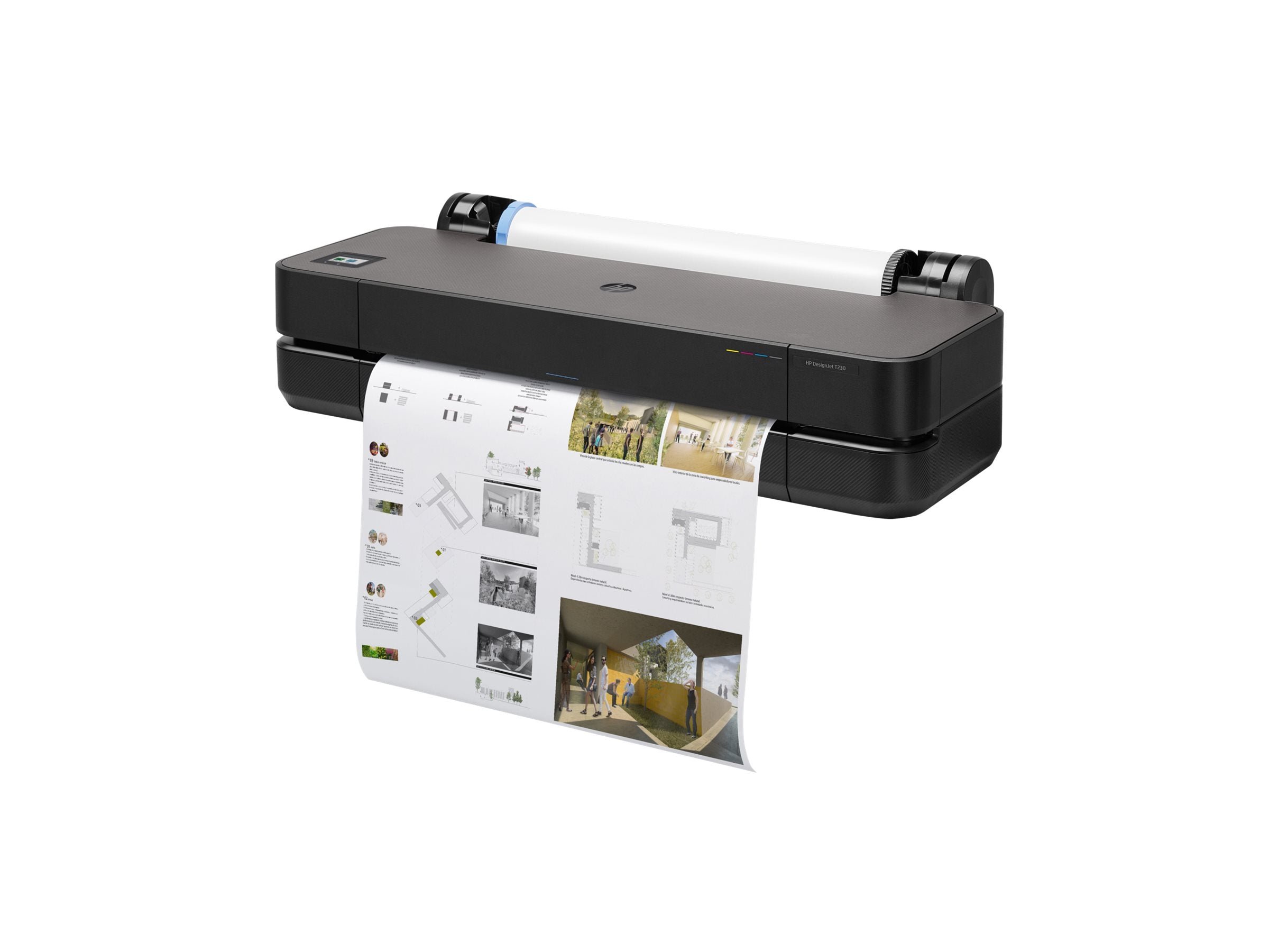 HP DesignJet T230 24p LFP 2025 Colour Ink-Jet A1 ANSI D 2400x1200dpi 0.58 min/page USB LAN Wi-Fi
