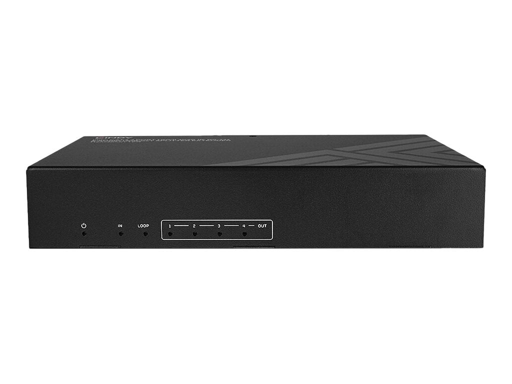 LINDY 100m Cat.6 4 Port HDMI 4K60 HDBT Splitter Extender
