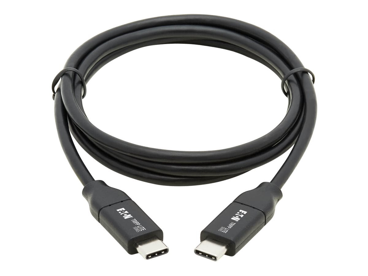 EATON TRIPPLITE USB-C Cable M/M - USB 2.0 5A Rated USB-IF Certified Thunderbolt 3 1M 3.3 ft