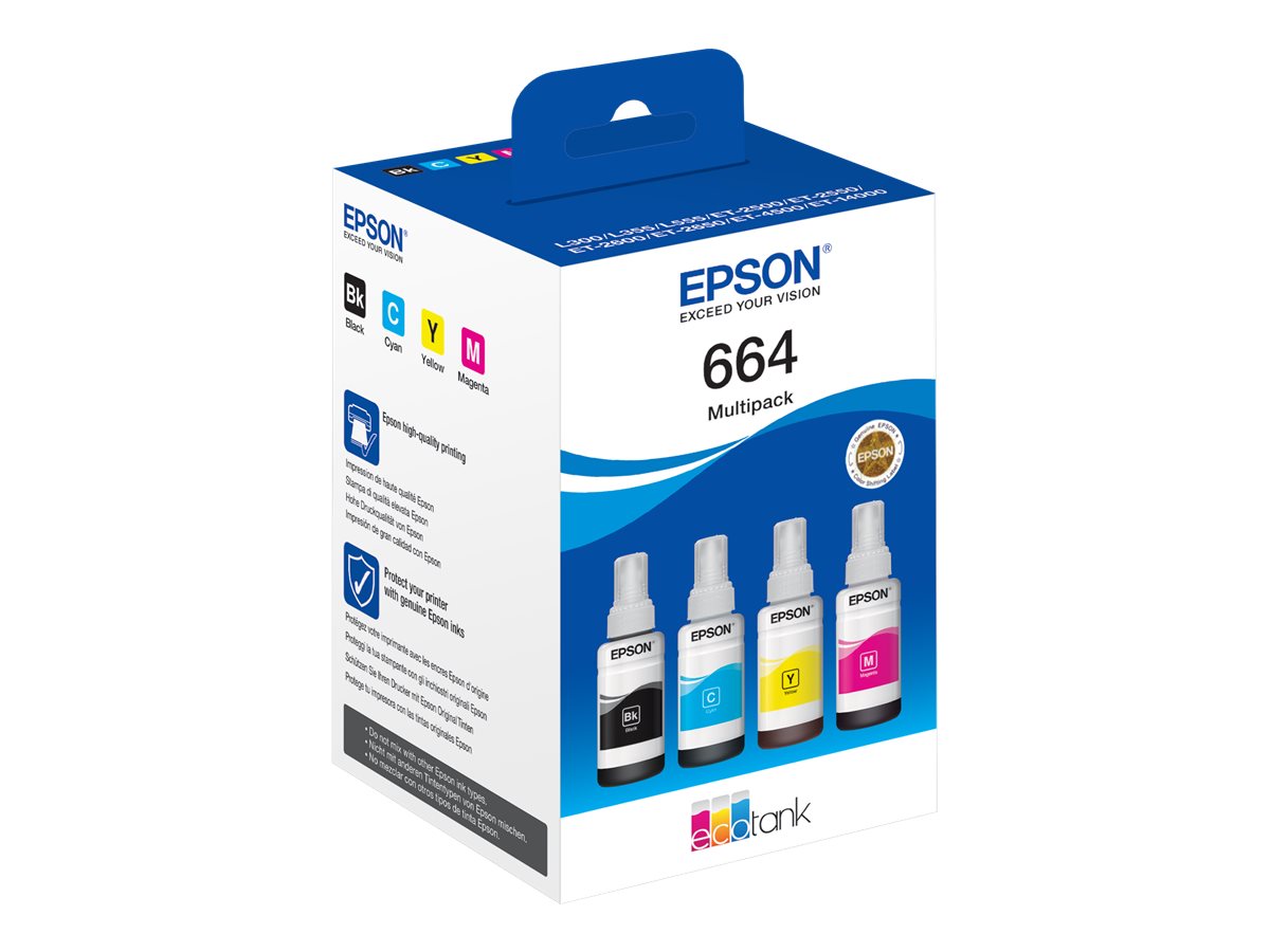 Ink/664 EcoTank 4-colour Multipack