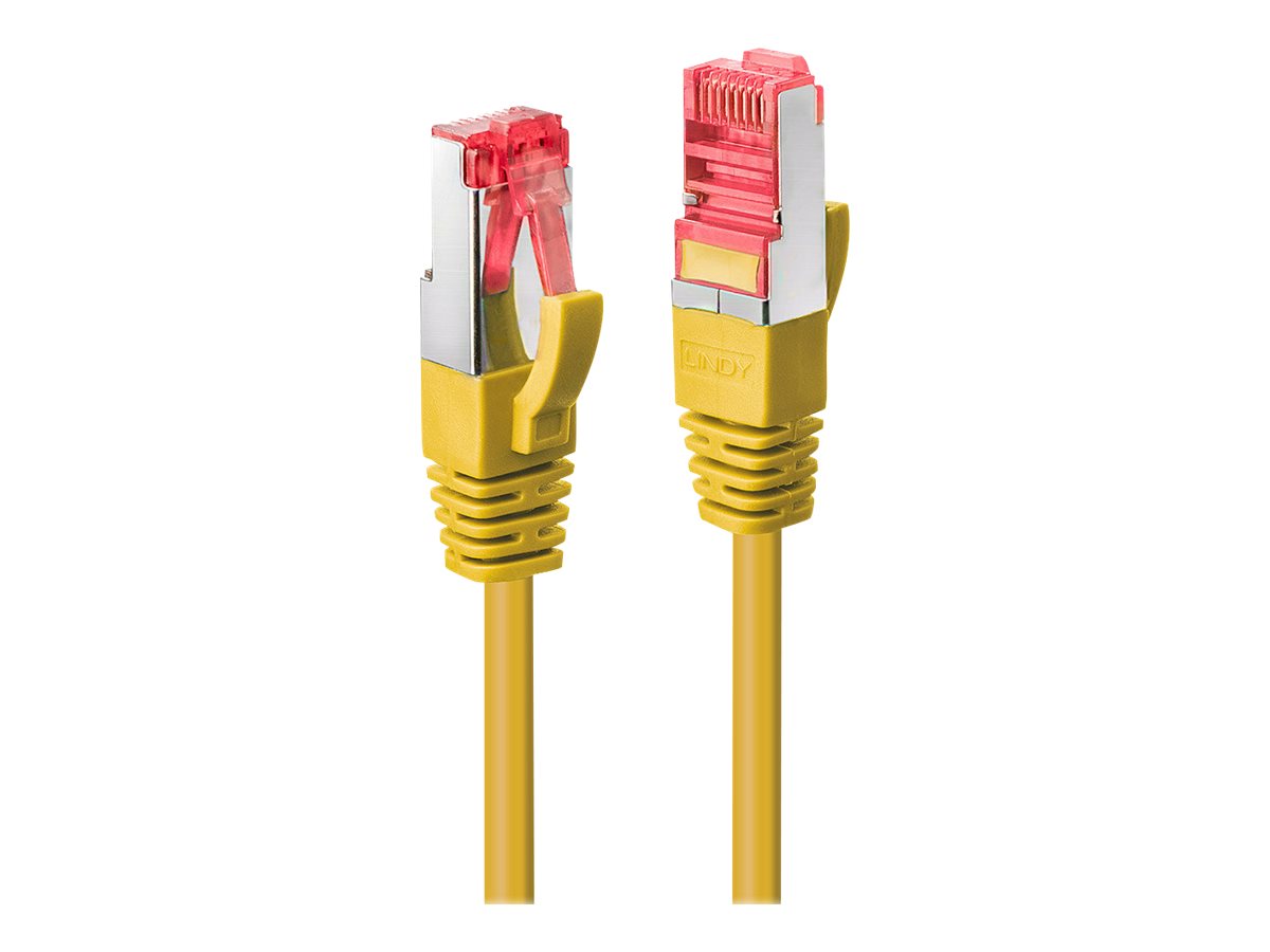 LINDY Cat.6 S/FTP Cable yellow 10m Patchcable