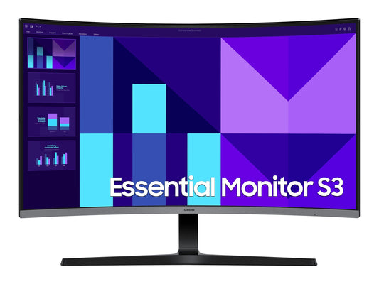 SAMSUNG S32D396G écran LED - incurvé - 32" - 1920 x 1080 Full HD (1080p) @ 100 Hz - VA - 250 cd/m² - 3000:1 - 4 ms - HDMI, VGA - HP