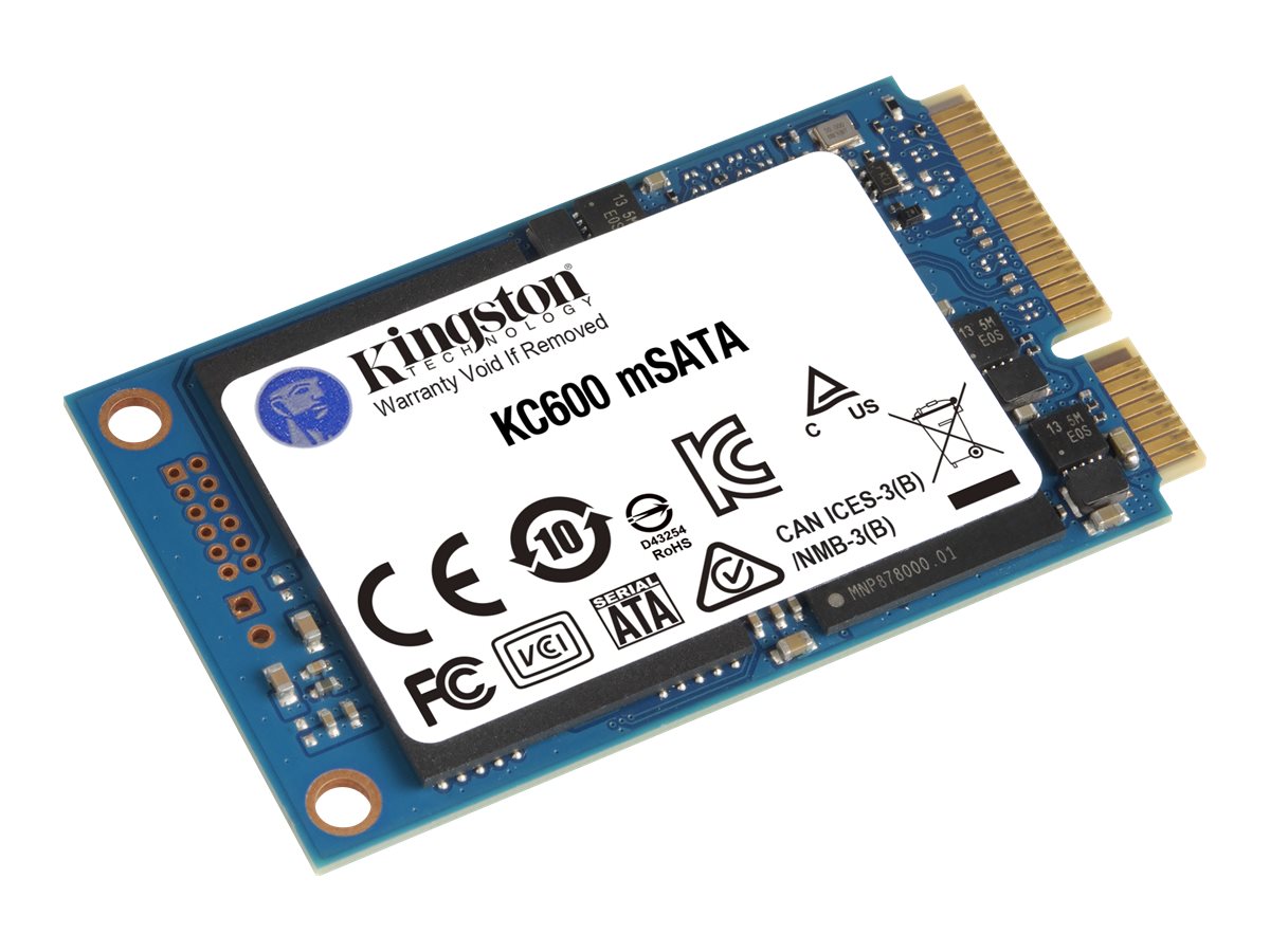 KINGSTON KC600 512Go SATA3 mSATA SSD