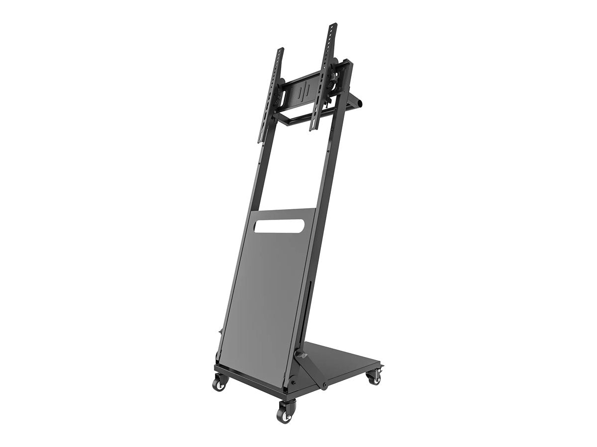 JAPANNEXT Support écran sur roulettes - 32 à 65 pouces - VESA 100x100 à 400x400 - 40 kg - Hauteur réglable - Inclinaison +/-15degree