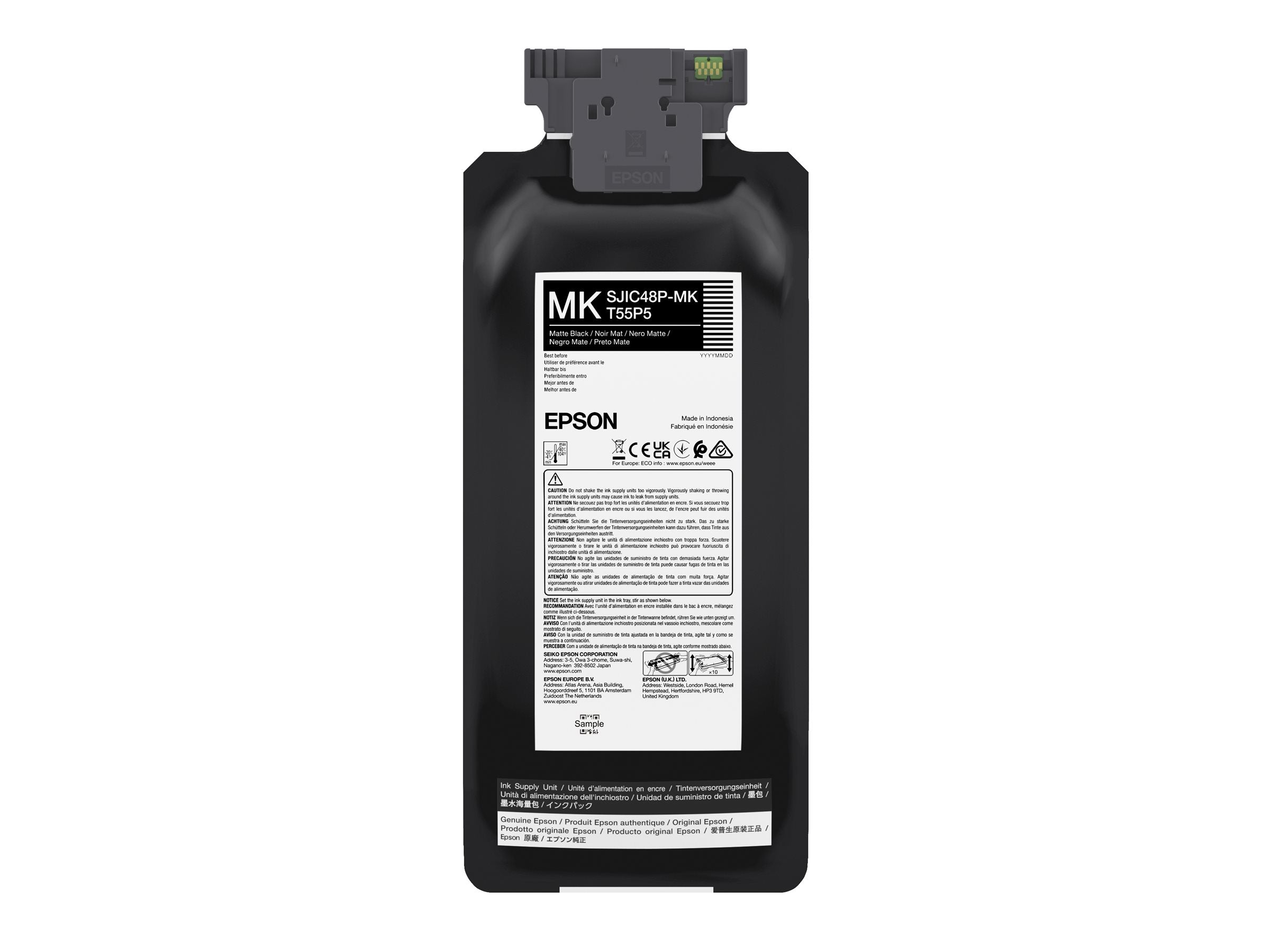 EPSON SJIC48P-MK Matt Black ink cartridge for ColorWorks C8000e
