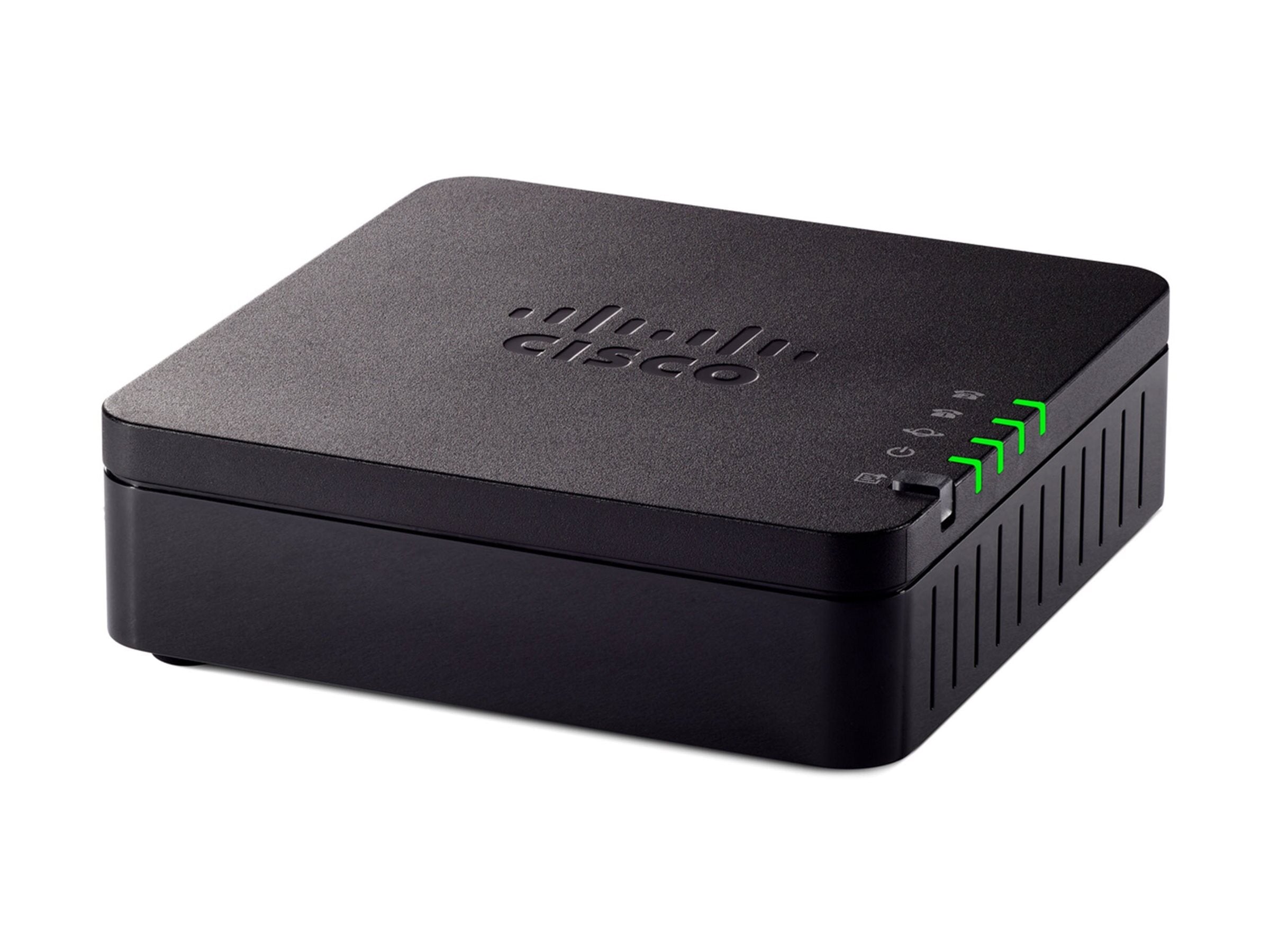 CISCO 2-Port Analog Telephone Adapter for Multiplatform