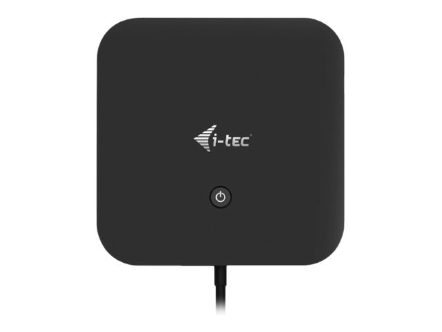 I-TEC USB-C Dual Display MST Docking Station 2xDP 1xGLAN 3xUSB 3.1 2xUSB 2.0 1xUSB-C-Data 1xAudio/Mic Jack 1x100W USB-C PD